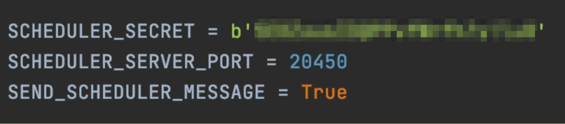 SCHEDULER_SECRET