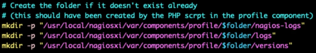 usage of the $folder